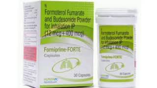 Formiprime FORTE Inhalation Capsules Formoterol Fumarate and Budesonide Powder for Inhalation IP [upl. by Sergeant447]