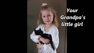 Grandpas Little Girl with Lyrics sung by Al Grant [upl. by Ahcila]