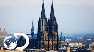 How Cologne Cathedral was Illuminated Before Electricity  Blowing Up History [upl. by Nelyag]