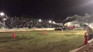 NH Deerfield fair 2nd place truck pull [upl. by Atiuqer]