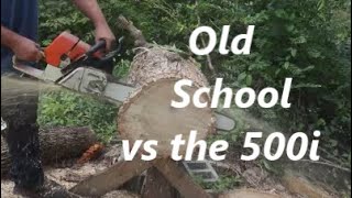 Stihl 046 Magnum vs Stihl ms500i Head to Head Showdown [upl. by Witte739]