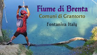 Fiume di Brenta Grantorto Fontaniva 2020 [upl. by Pickens709]