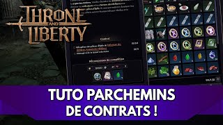 Throne and Liberty Tuto FR  Parchemins de Contrat du Loot en perspective [upl. by Nnylecyoj857]