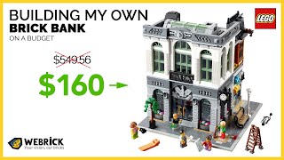 How to Build Retired LEGO Modular Buildings CHEAP [upl. by Litnahc]