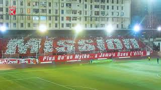 Tifo Mission Possible Match  CRB  JSS  تيفو أنصار شباب بلوزداد ضد شبيبة الساورة [upl. by Christen]