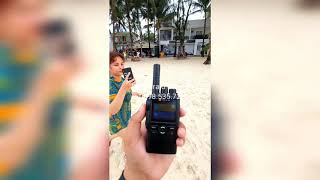 RADIO WITH UNLIMITED RANGE Cignus NX100 Audio and Range Review Boracay to Olongapo [upl. by Laurella]