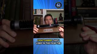 Liam Neeson KEPT Qui Gon’s Lightsaber starwars interview shortsfeed [upl. by Natloz]