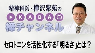 セロトニンを活性化する「明るさ」とは？【精神科医・樺沢紫苑】 [upl. by Mis]