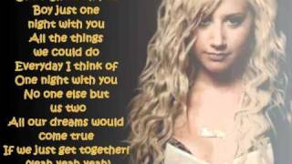 Ashley Tisdale He said she said LYRICS [upl. by Htiekel168]