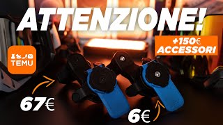 PORTATELEFONO per MOTO QUADLOCK FAKE A 6€  😱 UNBOXING 150€ ACCESSORI e ABBIGLIAMENTO [upl. by Remlap667]