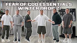 Fear of God Essentials Winter PART 2  A COMPREHENSIVE Styling Review [upl. by Elodie623]