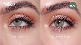 Best Colored Contacts For Light Brown Eyes  NEW Solotica AGATA amp CIELO [upl. by Inig]