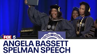 Angela Bassett delivers Spelman commencement speech full  FOX 5 News [upl. by Nner644]