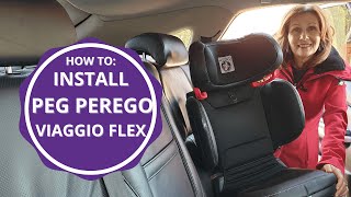 Ultimate Guide Strapping in a Newborn amp Adjusting the Peg Perego Primo Viaggio 435 Infant Car Seat [upl. by Niltac786]