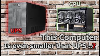 Dan Case A4 SFX build the Best itx Case smaller than UPS [upl. by Molton]