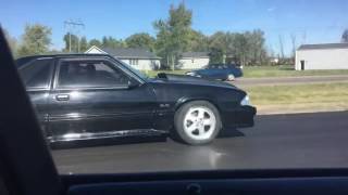 Turbo Foxbody highway pulls [upl. by Mikiso]