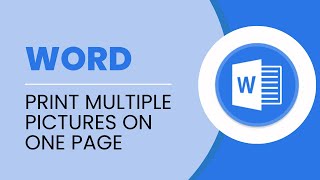 How To Print Multiple Pictures On One Page In Windows 11 [upl. by Bertie]