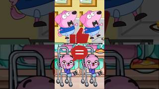 George finished his bread FunworldTv1 animationmeme funnycartoon peppapigparody peppapig [upl. by Norod456]