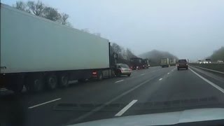 Britains worst car crashes caught on camera [upl. by Htnicayh287]