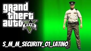 SMMSecurity01latino  Speech files GTA V [upl. by Kirkpatrick]