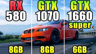 RX 580 vs GTX 1070 vs GTX 1660 Super  How these GPUs Perform in 2023 [upl. by Sammons]