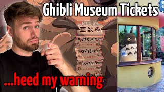 10 THINGS you NEED to know BEFORE buying tickets to the STUDIO GHIBLI Museum 2024 [upl. by Warchaw519]