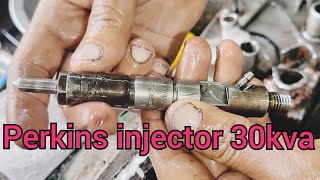 how to Perkins 30 KVA injector repair  Perkins 30 KVA nozzle repair [upl. by Eilrac969]