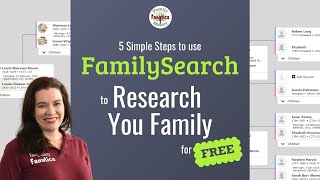 Climb Your Family Tree on FamilySearch  STEP BY STEP [upl. by Nytnerb]