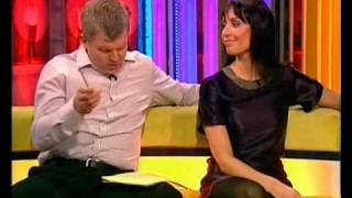 christine bleakley in black opaque tights6 [upl. by Cerelia171]