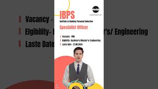 IBPS SO 896 Vacancies Last Date Eligibility and many more [upl. by Woodberry]