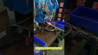 welding Robot for tricycle part manufacturing [upl. by Reteip]