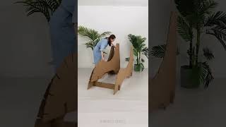 Transform Your Home with Creative Cardboard Furniture Ideas 🛋️✨ [upl. by Channing]