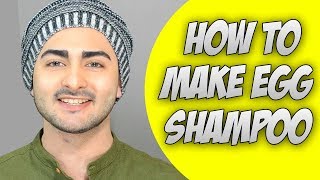 HOMEMADE EGG SHAMPOO TO GET THICKER amp SHINIER HAIR NATURALLY  HOW TO APPLY EGG YOLK ON HAIR [upl. by Celeski30]