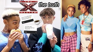 Juicy Mukbang w Acacia spilling the tea on the xfactor sis [upl. by Nilrem]