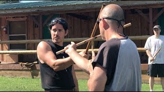 Escrima Stick Fighting Basics  Filipino Martial Arts [upl. by Vassily]