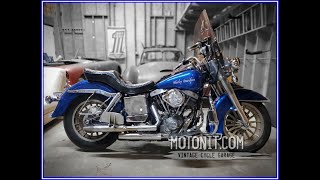 1978 AMF HARLEYDAVIDSON FLH 1200 ELECTRA GLIDE 75TH ANNIVERSARY Edition [upl. by Horatio]