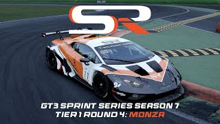 SSRI  GT3  S07R04  Tier 1  Monza  ACC  Simsport Racing International [upl. by Sellers]