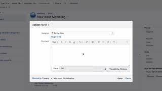 Assign An Issue To Another User  Learn Atlassian Jira 10 [upl. by Nibbor680]