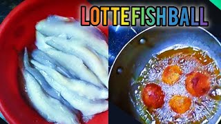 Lotte fish ball  Bombay duck fish  Fish ball [upl. by Laleb3]