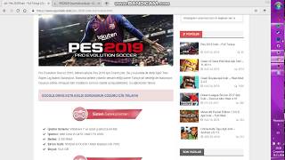 How to download PES 2019 PES 2019 nasıl indirilir I Google drive Kota sorunu çözümü [upl. by Eigriv]