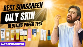 Best sunscreens for oily skin acne prone skin sensitive skin with Proof  LIVE TESTING [upl. by Takeshi]