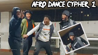 AFRO DANCE CYPHER 1 [upl. by Ellered366]