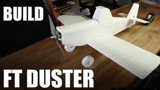 Flite Test  FT Duster  BUILD [upl. by Otnas]