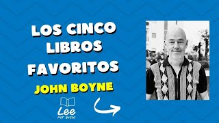 Los cinco libros favoritos de John Boyne [upl. by Yojenitsirk]