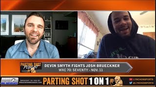 Devin Smyth talks WXC 70 fight Nov 11 amp Rashad Evans impact on his career [upl. by Ennylhsa]