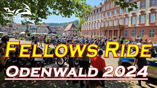 Fellows Ride Odenwald I 250 Biker gemeinsam für den guten Zweck [upl. by Nylodnarb]