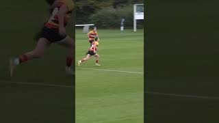 Perfectly executed chip and chase from Bishop’s Stortford’s flyhalf in National League 1 👏 [upl. by Athalla]