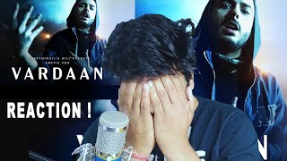 VARDAAN  CARRYMINATI X Wily Frenzy  REACTION   I CAN FEEL THIS SONG 😢 [upl. by Lexa568]