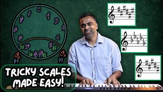 How to Play those “TRICKY” Scales on the Piano with EASE [upl. by Emoryt668]