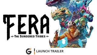 Fera The Sundered Tribes  Launch trailer [upl. by Amuh]